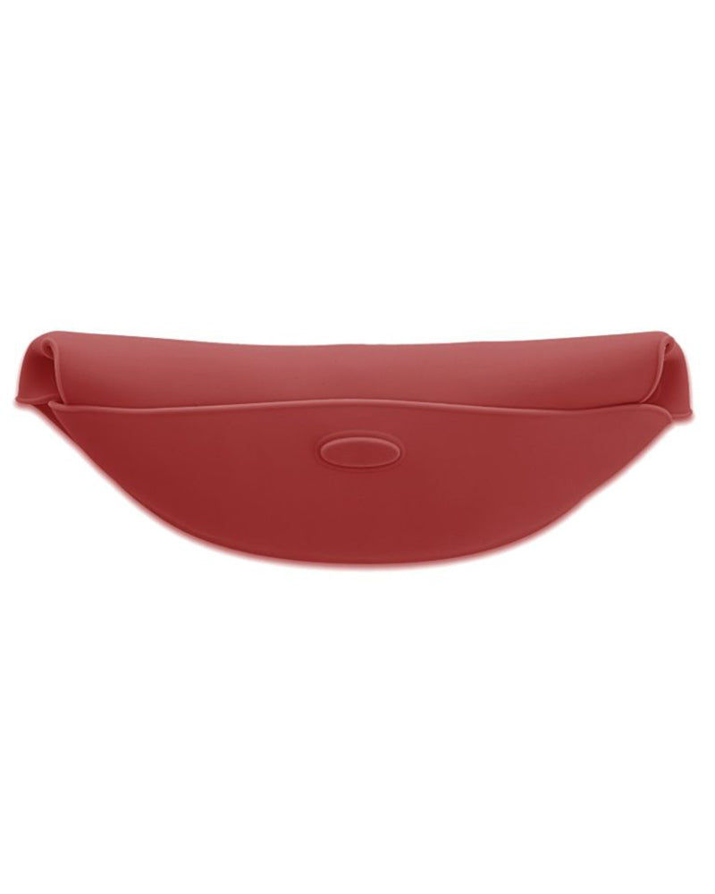 Bavoir Attache Dorsale MINIKOIOI en Silicone - Rouge Velvet